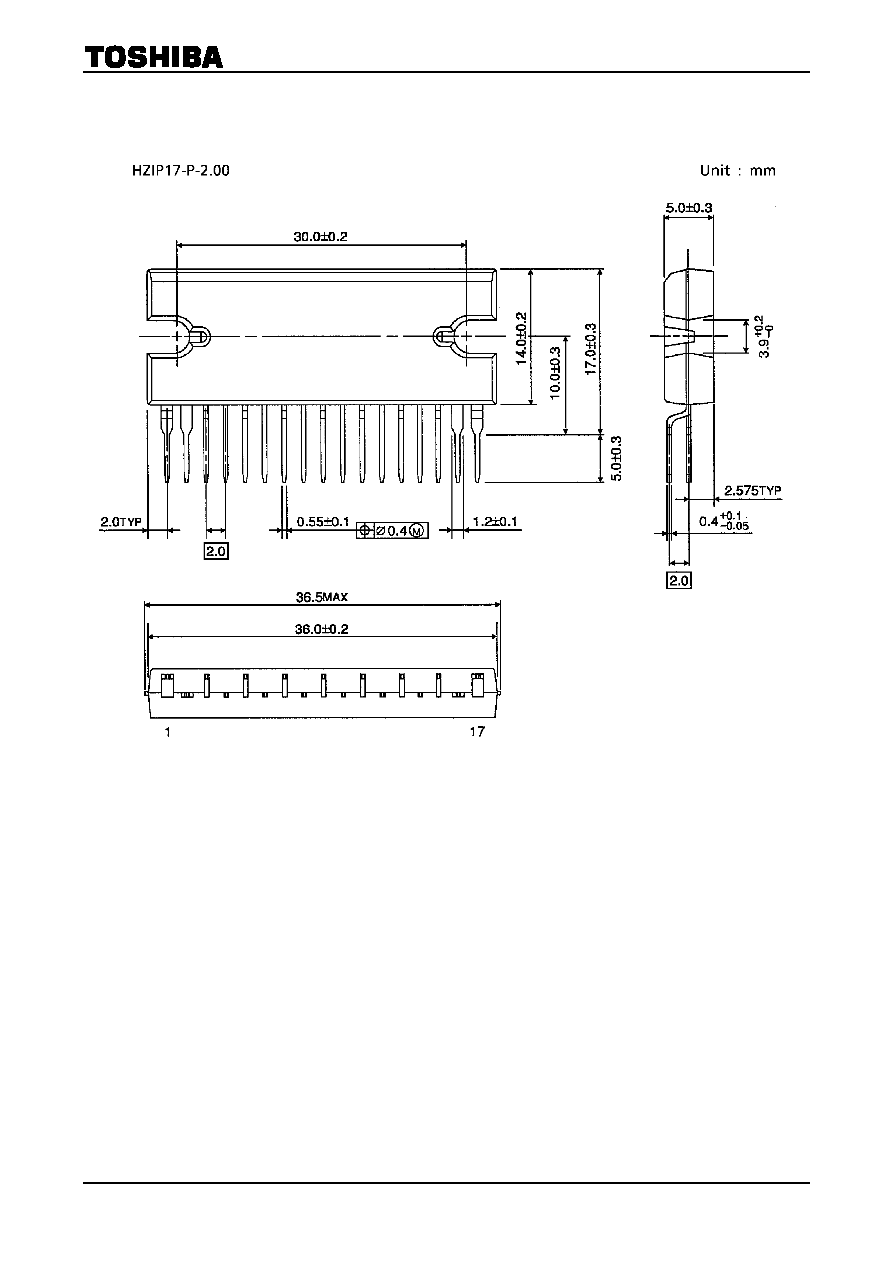 > ta8225h 45 w, 1 channel, audio amplifier, pzfm17 pdf资料下载