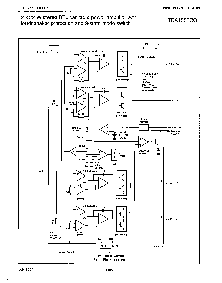 功能描述:音频放大器 4X11W/2X22W PWR AMP RoHS:否 制造商:STMicroelectronics 产品:General Purpose Audio Amplifiers 输出类型:Digital 输出功率: THD + 噪声: 工作电源电压:3.3 V 电源电流: 最大功率耗散: 最大工作温度: 安装风格:SMD/SMT 封装 / 箱体:TQFP-64 封装:Reel