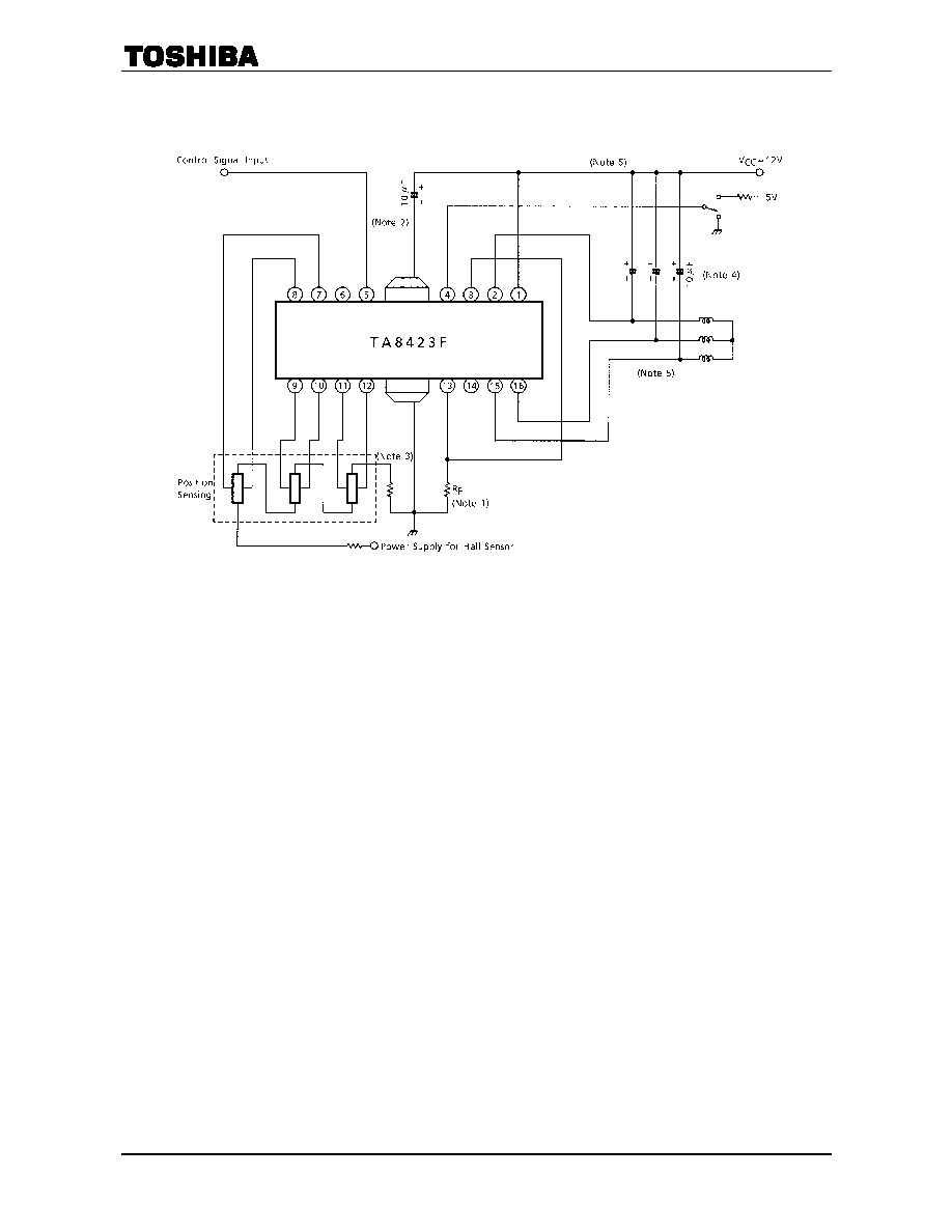 > ta8423f brushless dc motor controller, 1.