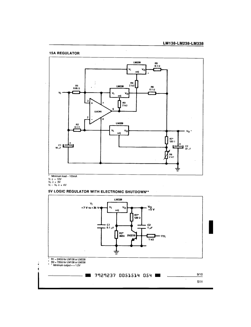 lm338k-steel pdf资料下载(9/10 页)positive adjustable voltage