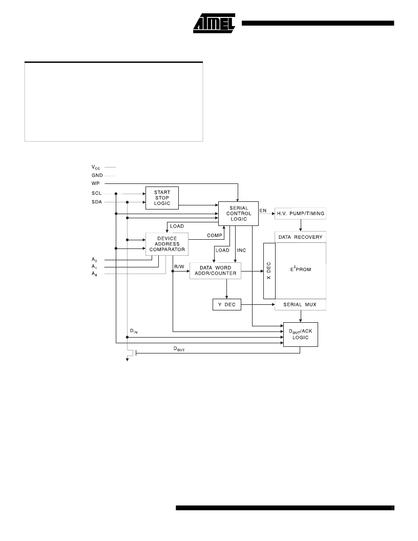 24c08a(atmel corp 2-wire serial eeprom pdf资料下载