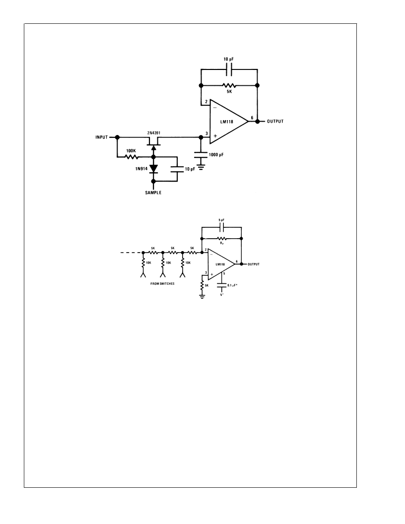 > lm318n (national semiconductor corp) operational amplifiers